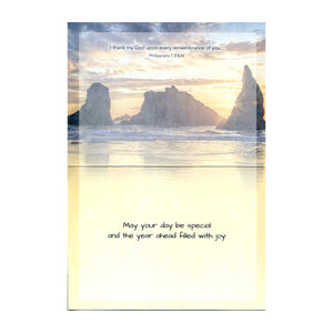 Birthday on the Shore Boxed Cards SBEG22606 inside card