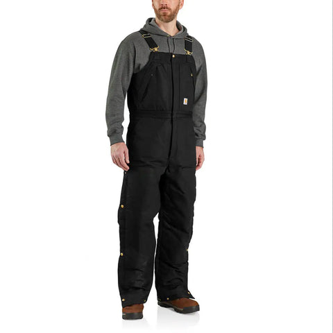 Men's Loose Fit Firm Duck Extreme Warmth Rating Bibs-Coveralls 106682