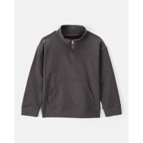 Boys Long-Sleeve Quarter-Zip Pullover Sweatshirt 3T511510