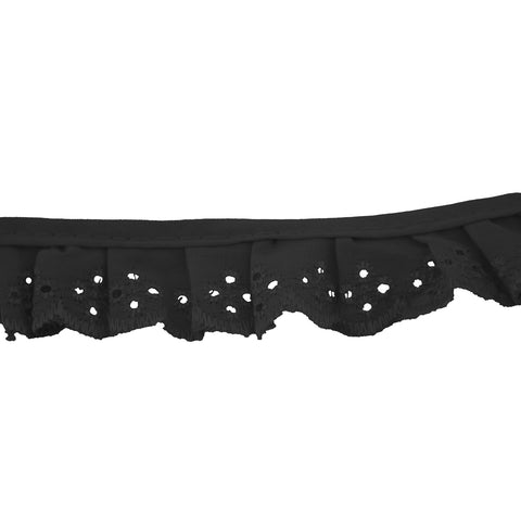 Ruffled Poly/Cotton Lace 1 In. 002495