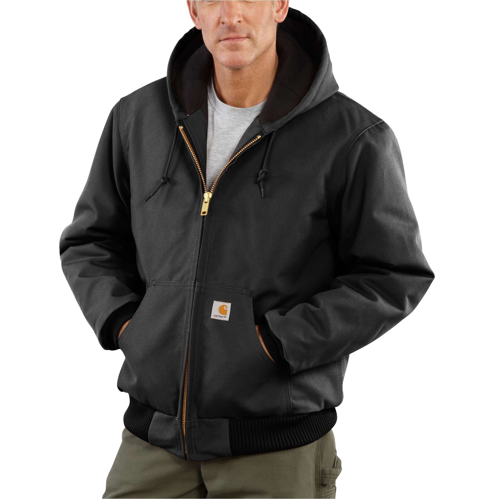 Carhartt Men's Flannel Lined Active Duck Jacket J140 – Good's Store Online