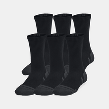 Black Children's 6-pack Performance Tech Crew Socks 1387056