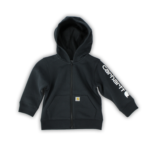 Boys' Long-Sleeve Full-Zip Logo Sweatshirt CP8575