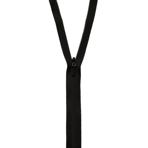 Black zipper