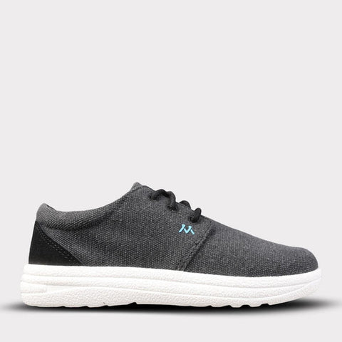 Black Children's Palmer Lace-Up Sneaker MK2504