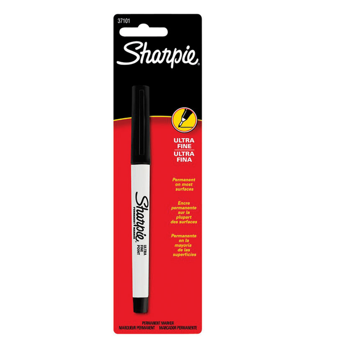 Black Ultra Fine Tip Permanent Marker 37101PP