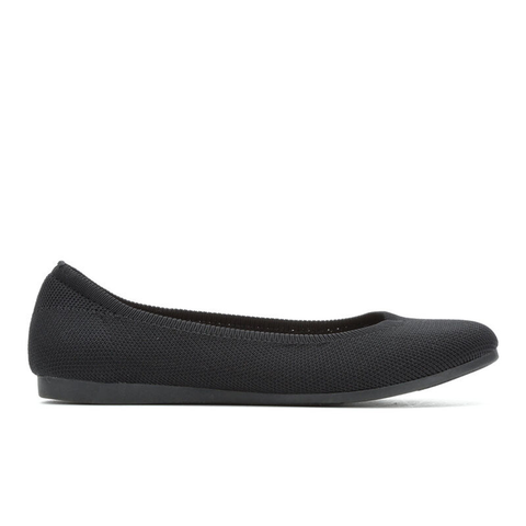 Black Women's Apex Flat Black Dress Shoe 118152