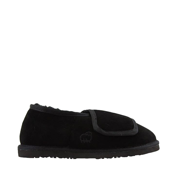 Black Women's Open Toe with Heel Wrap MUW1018