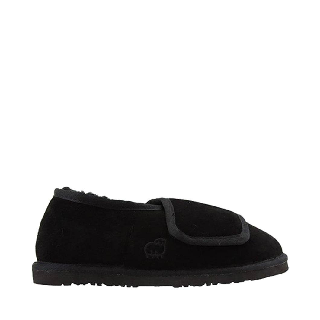 Black Women's Open Toe with Heel Wrap MUW1018