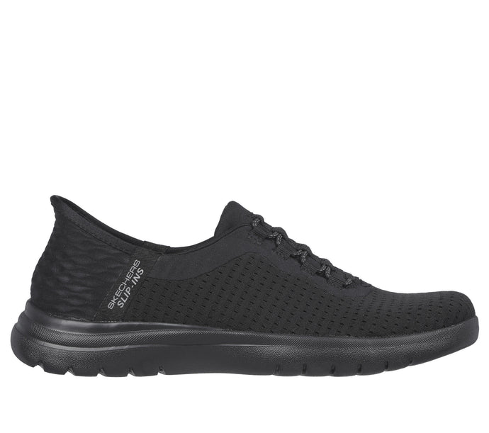 Black Women's Slip-Ins On-the-Go Flex - Clever 136548
