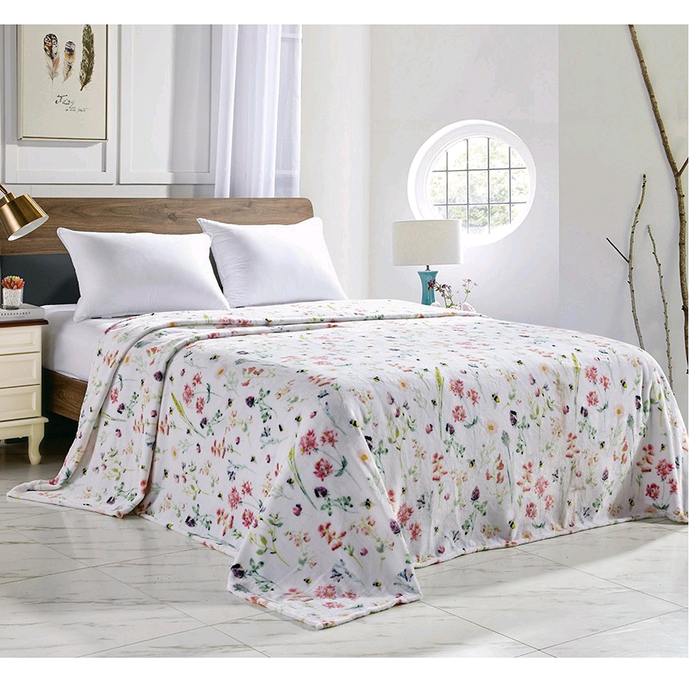 Bloom Lightweight Bed Blanket