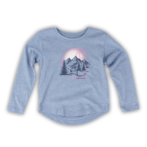 Girls' Camping T-Shirt CA7063