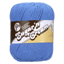 Blueberry Sugar 'N Cream Yarn Solids 4 oz 102018