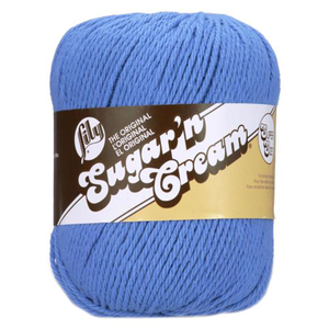 Blueberry Sugar 'N Cream Yarn Solids 4 oz 102018