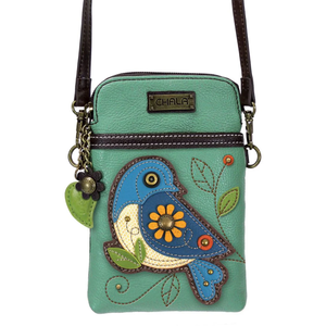 Bluebird Cellphone Crossbody Bag