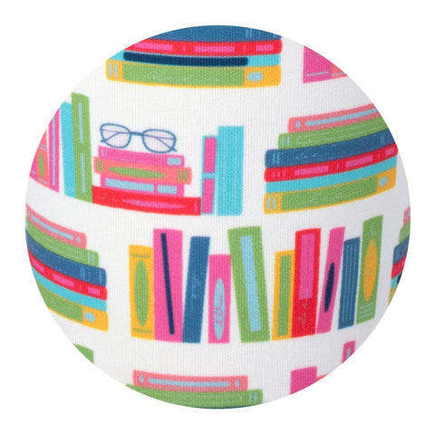 Book Club Iced Cup Coolie S302-NCUP-BC close view of design