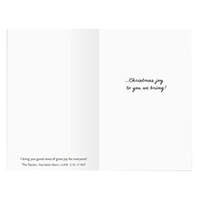 Boxed Christmas Cards Let Heaven and Nature Sing U1009 inside