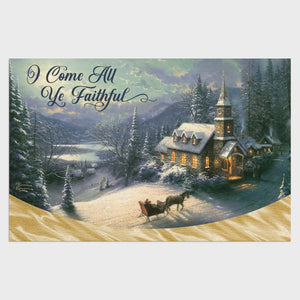 Boxed Christmas Cards O Come All Ye Faithful U1008
