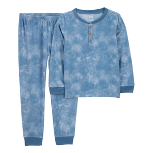 Boys' 2-Piece Tie-Dye Fleece Pajama Set 3R936810