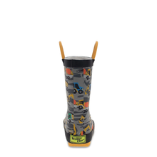 Boys' Construction Rain Boot 24108241 D