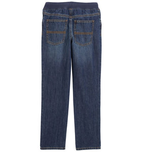 Boys' Denim Pull-On Jeans 3R061610-463 Back with two pockets