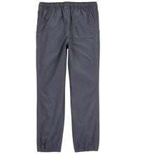 Boys' Grey Drawstring Joggers Back 3R061511-020