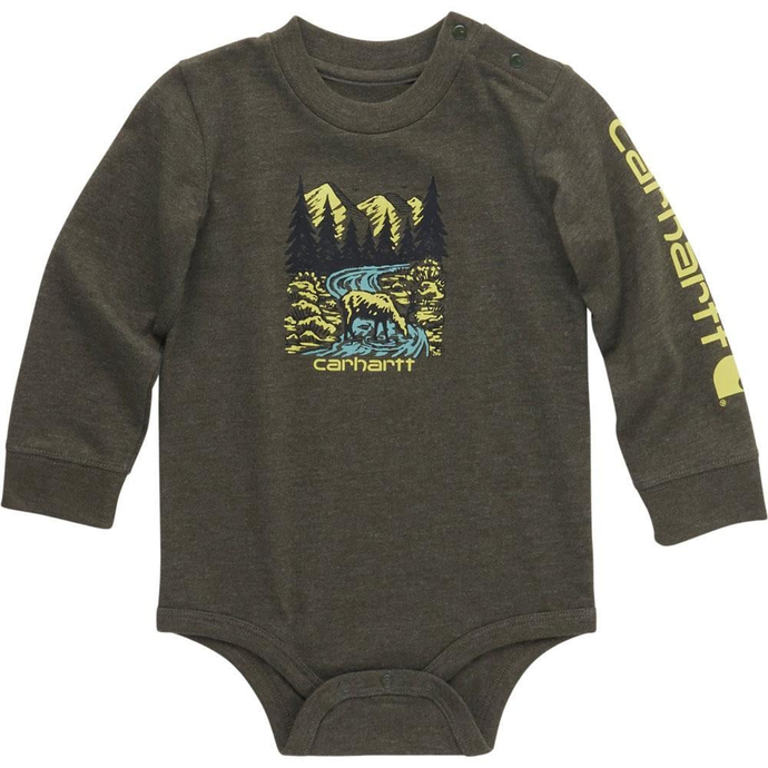 Baby Boys' Long-Sleeve Elk Bodysuit CA6565