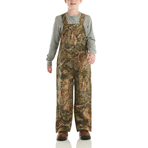 These kids' overalls have the classic look of our original bibs, but with a quilt-lined construction that keeps little ones warm through winter. They're cut from cotton canvas that's durable while feeling soft and broken-in.