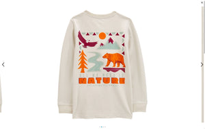 Back Boys' Nature Hike Long-Sleeve Graphic Tee 3R583110