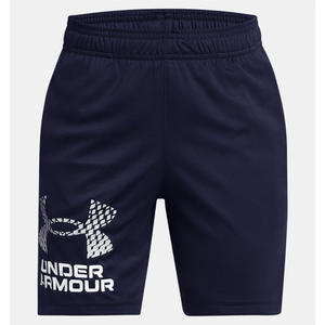 Boys' UA Tech Logo Shorts 1383333 Navy