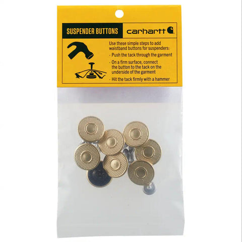 Brass Suspender Button Kit 105515