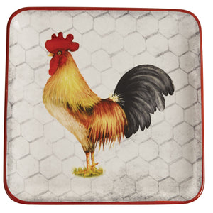 Break of Day Rooster Salad Plate 4969-652