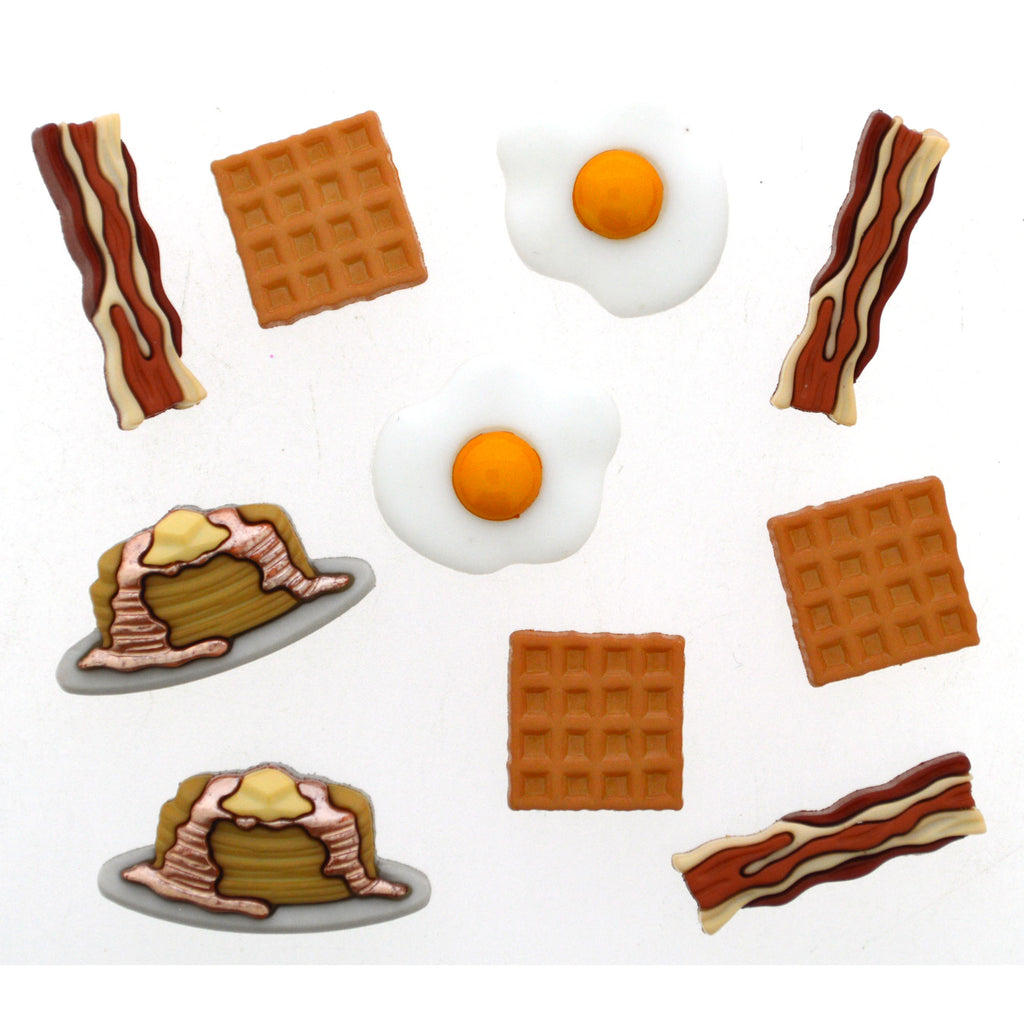 Dress It Up Buttons Over Easy Breakfast Buttons – Good's Store Online