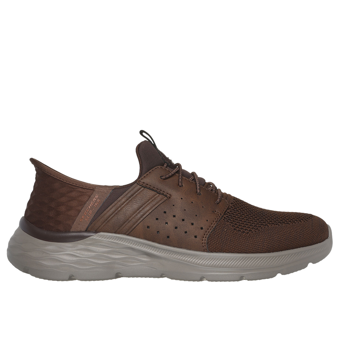 Brown Men's Slip-Ins Relaxed Fit Garner - Newick 210803