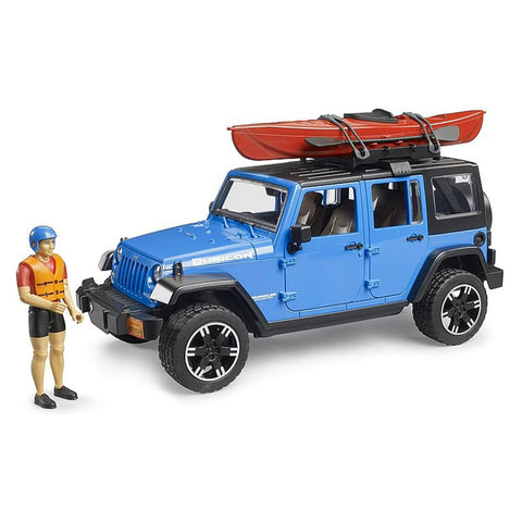 1/16 Jeep Wrangler Rubicon Unlimited with Kayak and Kayaker 2529