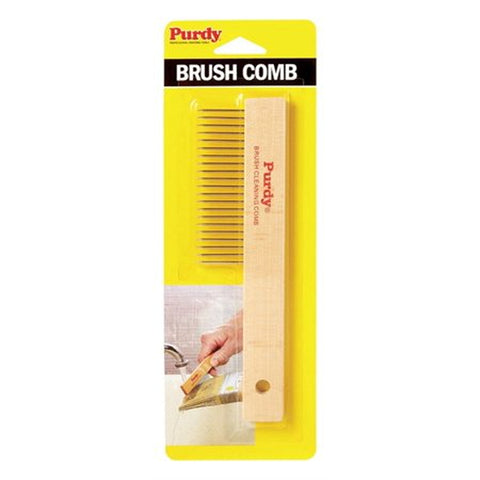 Brush Comb 7 in. L Wood Brush and Roller Cleaning Tool