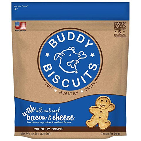 Crunchy Bacon & Cheese Dog Treats 3.5-lb