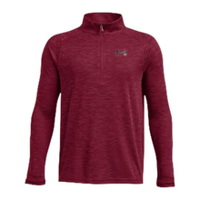 Burgundy Boys' UA Tech Textured Half Zip 1382791