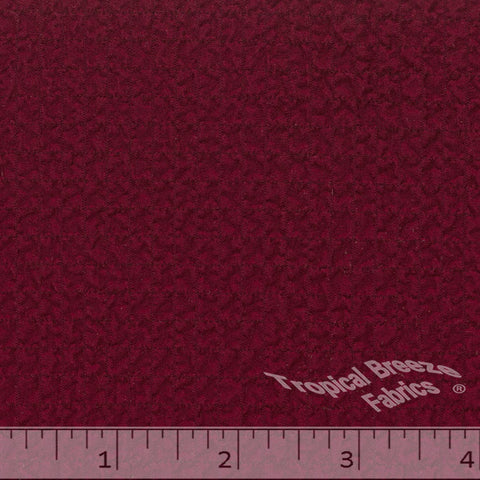 Burgundy dress fabric