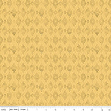 Mon Cheri Collection Diamond Damask Cotton Fabric yellow