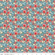 Mon Cheri Roses Cotton Fabric lake