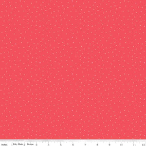 Mon Cheri Collection Triangles Cotton Fabric poppy