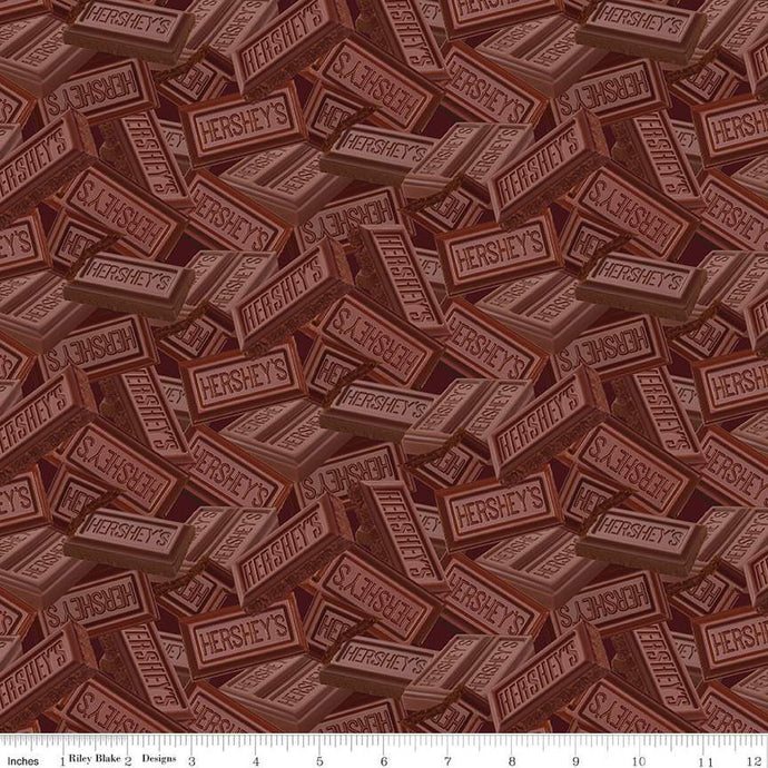 Celebrate with Hershey Collection Candy Bar Toss Cotton Fabric C12801