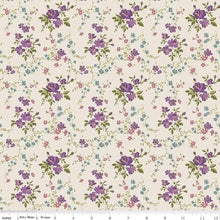 Anne of Green Gables Collection Floral Cotton Fabric C13853 cream