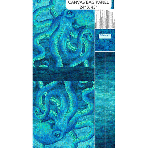 Shimmer Enigma Collection Canvas Bag Craft Panel C28188M-48