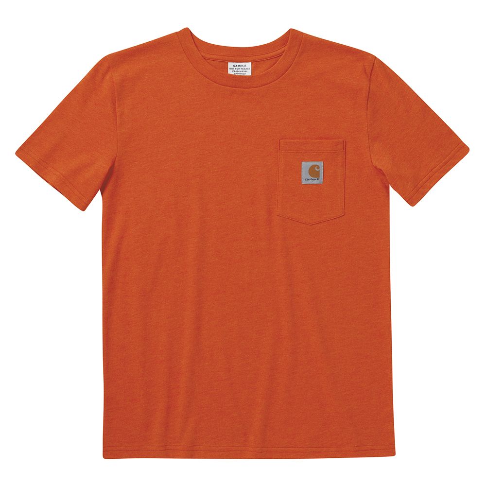 Carhartt Boy's Short Sleeve Pocket Tee CA6271