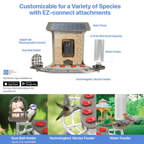 Customizable for a Variety of Species with EZ-Connect Attachments