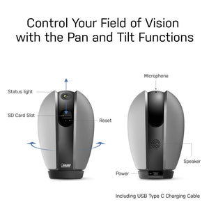 Control Your Field of Vision with the Pan and Tilt Functions