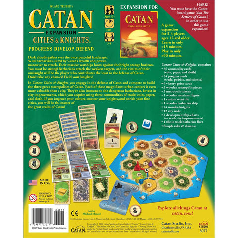 CATAN Cities & Knights Expansion Pack CN3077