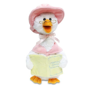 Pink Plush Mechanical Mother Goose CB4286